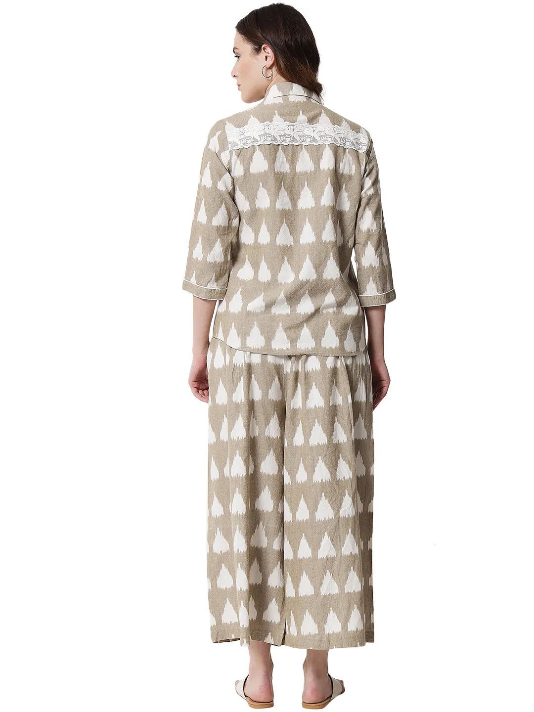 ROZANA PASTEL IKAT CO-ORD SET