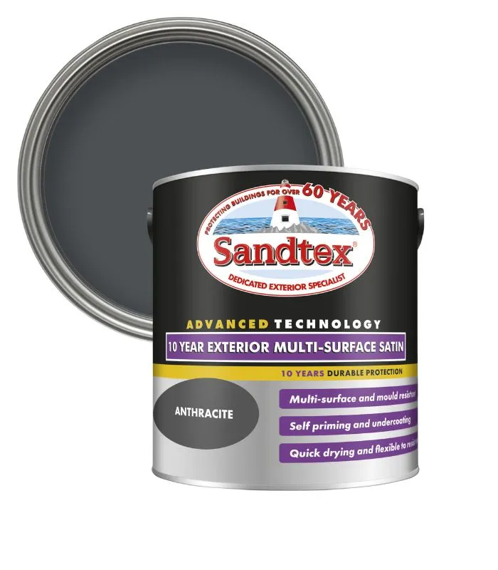 Sandtex 10 Year Exterior Multi Surface Satin Paint