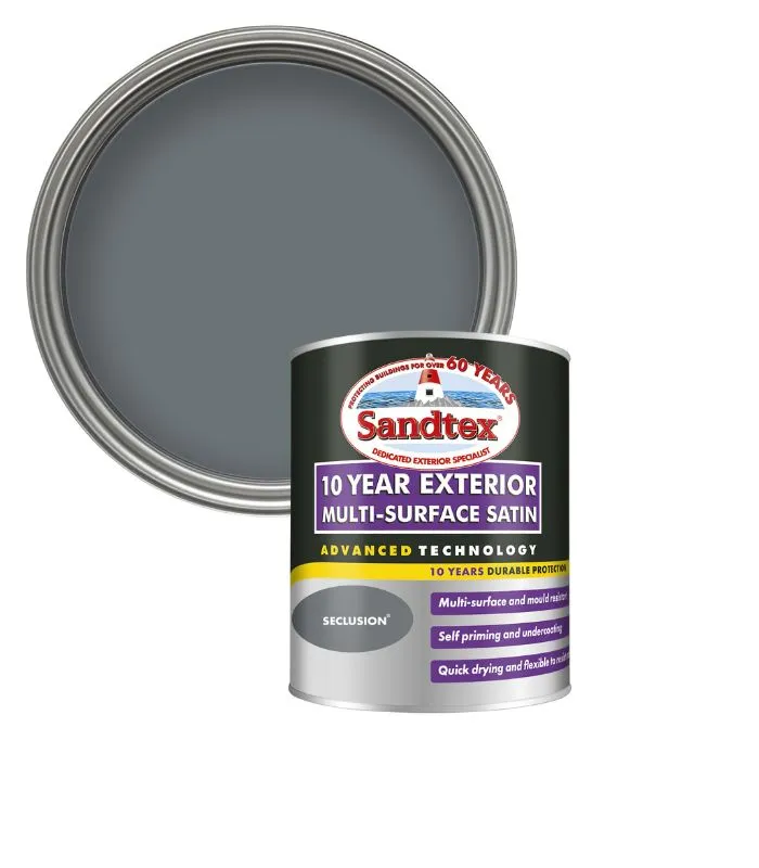 Sandtex 10 Year Exterior Multi Surface Satin Paint