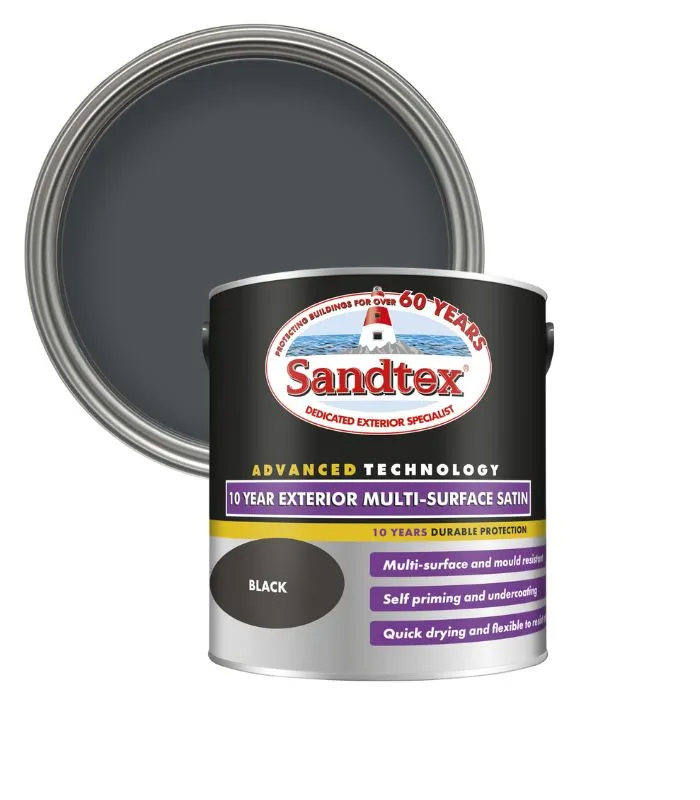 Sandtex 10 Year Exterior Multi Surface Satin Paint