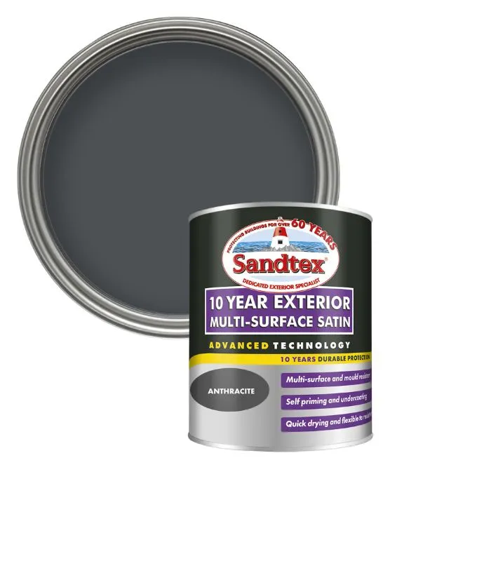 Sandtex 10 Year Exterior Multi Surface Satin Paint
