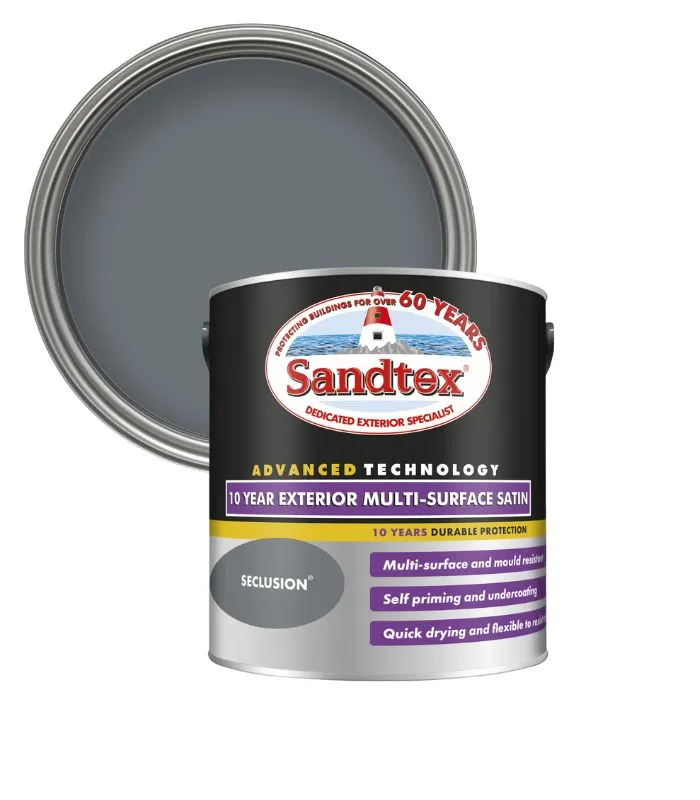 Sandtex 10 Year Exterior Multi Surface Satin Paint