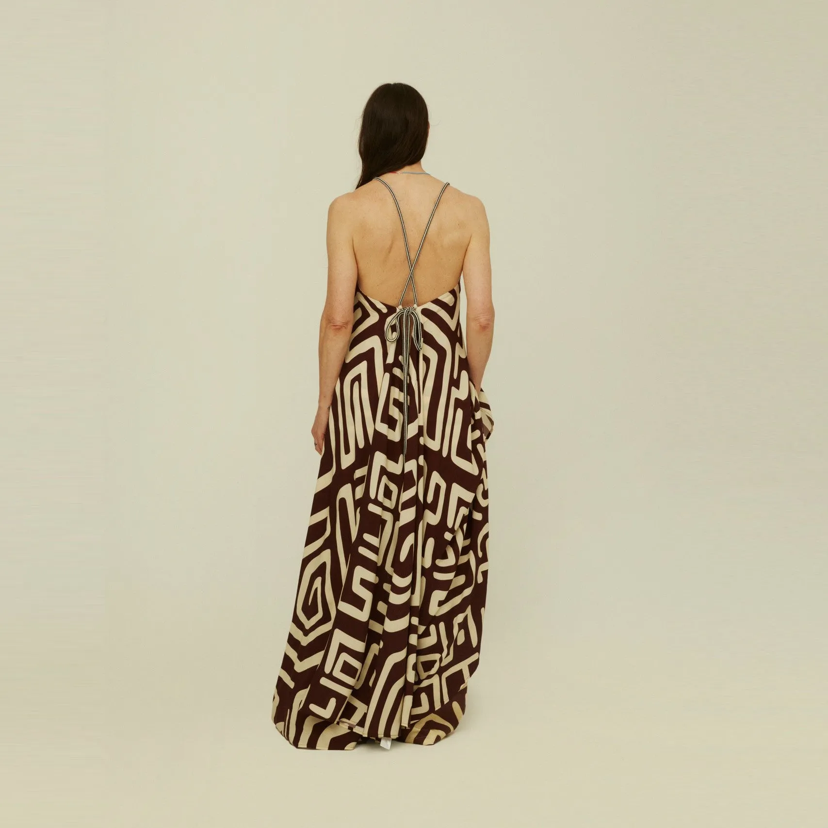 Sea Salt Viscose Dress (Kalahara)