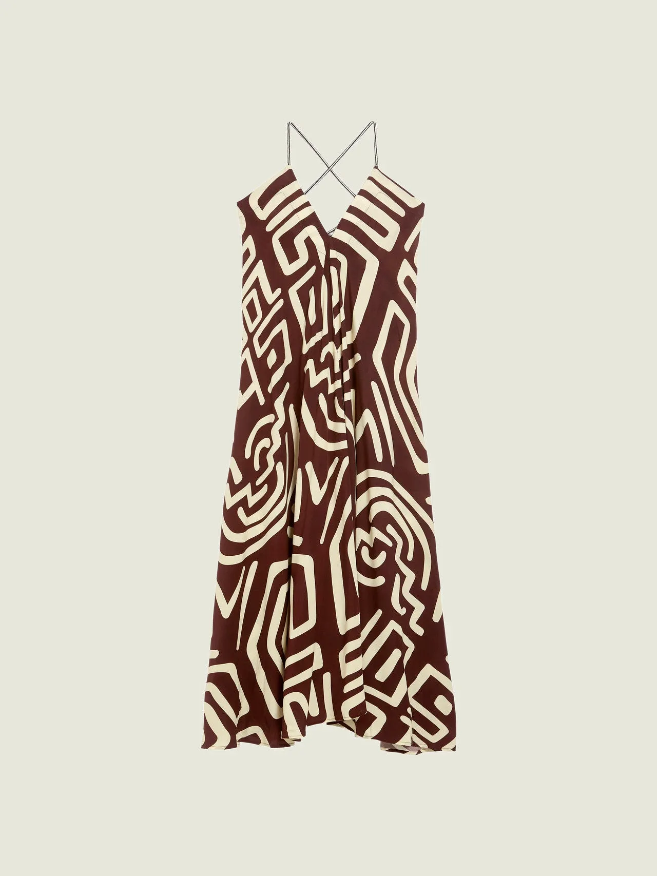 Sea Salt Viscose Dress (Kalahara)